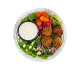 Mediterranean Falafel Salad Bowl